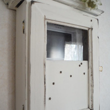 セリアコレクションケースでインターホンカバー♪