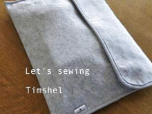 ダイソーのフェルトで作るパソコンケース