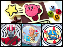 バースデーケーキを華やかに!キャラチョコ基本の作り方