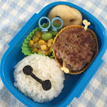 超簡単☆ベイマックスのキャラ弁当