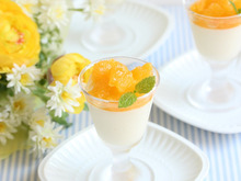 さわやかなオレンジムース ~簡単なのにパティスリー風♡
