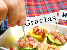 不器用さん必見!テプラで簡単♪渋めのピックがオシャレ!!「男前ピック」