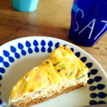 簡単♥オールブランでいつものキッシュを美腸キッシュに