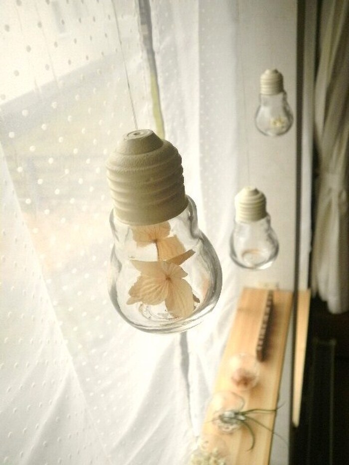 上部から照明風