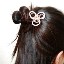 今年の夏祭りは、手作り ヘアアクセで !