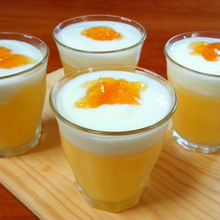 食べるマンゴーラッシー!?暑い日に嬉しい甘さと酸味なグラスデザート♪