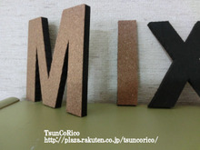 超簡単! アルファベットオブジェを100均で☆