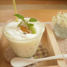 簡単! 爽やかキウイのフラペチーノ♪