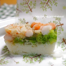 夏にピッタリ!おもてなしにも☆素麺テリーヌ♪