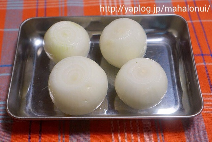 1.玉ねぎを剥く