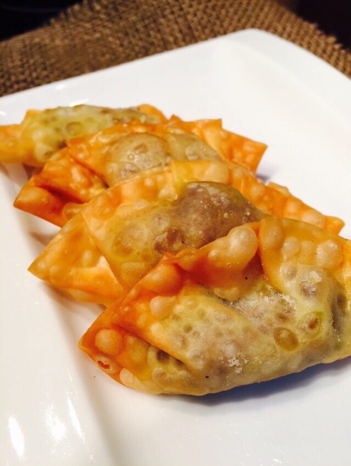 おつまみにも弁当にも超美味!カレーパンの様な揚げ餃子