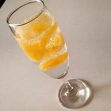 甘夏とサイダーのプチプチシュワシュワ食感楽しいゼリー