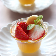 簡単!さわやかオレンジジュレ☆ ~ゼリーのコツとポイント