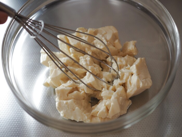 豆腐クリームの作り方