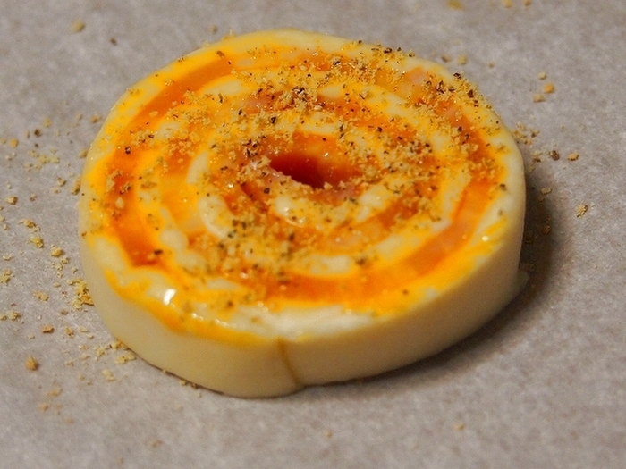 胡椒や粉チーズをたっぷり!