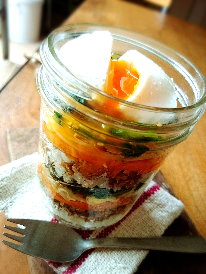 ジャーde 栄養満点オシャレビビンバ♥