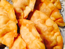 子供も大好き♪ケチャップライス揚げ餃子