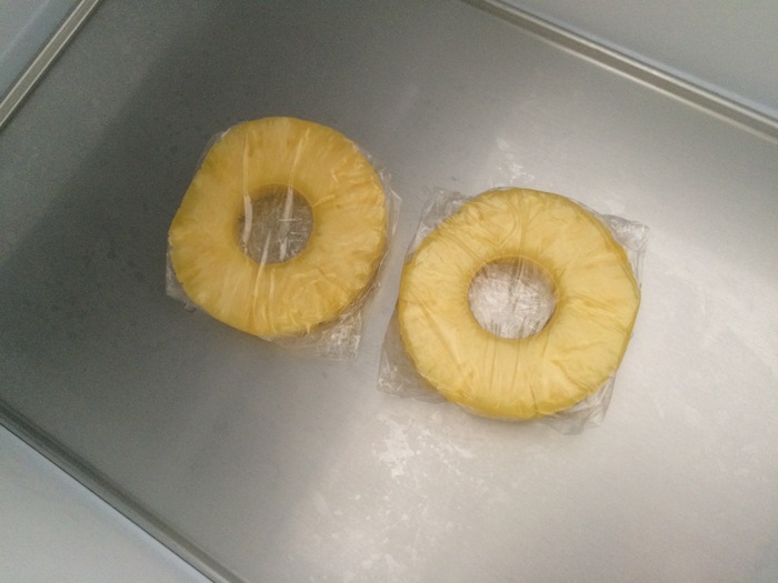 パイナップルは冷凍保存