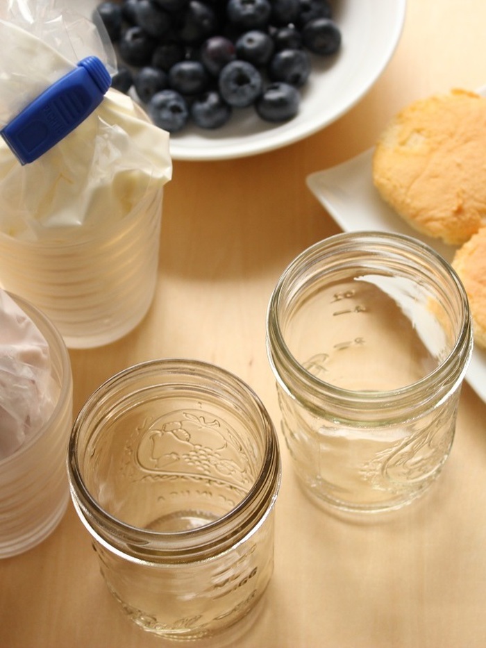 ジャーの下準備やフルーツの下準備を忘れずに