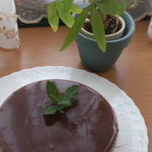 オーブン不使用!2層のチョコムース♪