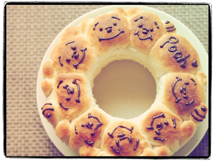 インスタで話題の可愛すぎる「キャラクターちぎりパン」を作ってみた☆