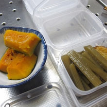 奥一列保存容器で無駄ゼロ