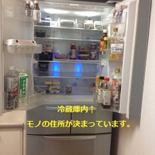 【我が家の冷蔵庫】モノの住所&ルール