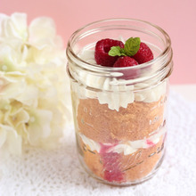 メイソンジャーdeふんわりシフォンケーキ☆