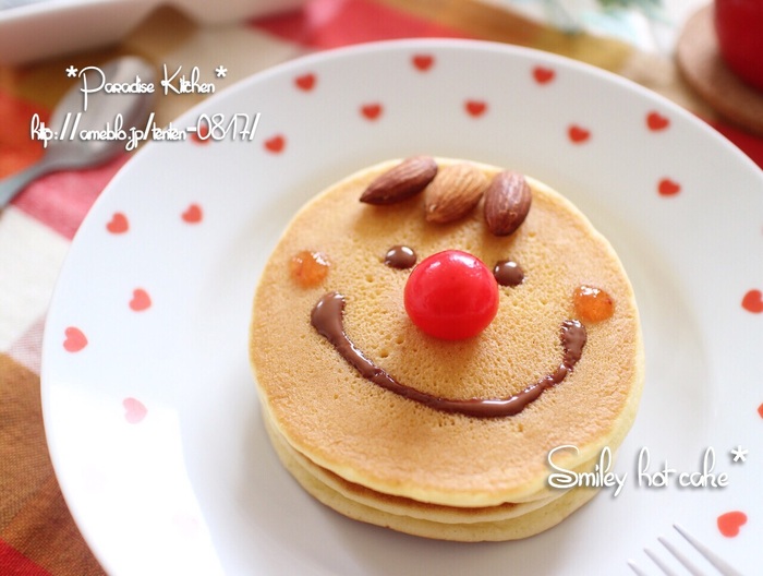 見れば誰もが思わずニッコリしちゃうお顔を♡