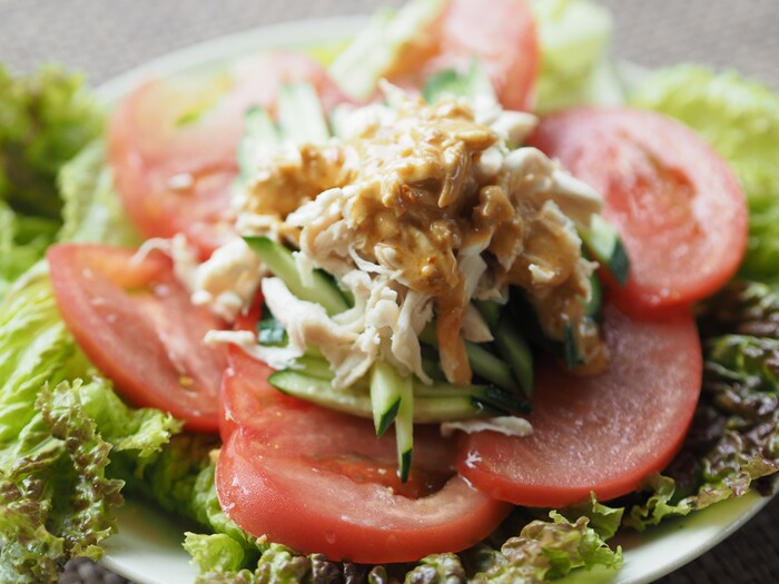 棒々鶏 怪味ソースかけ