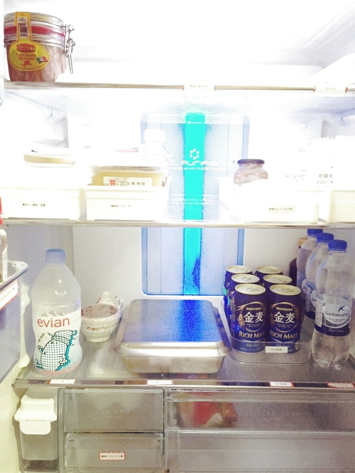 使いやすさ、使い切り重視の冷蔵庫収納