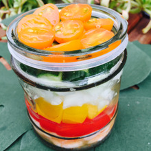 ライム&オレンジでさっぱり南国風サラダ