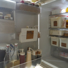 汚冷蔵庫→ナチュラルで使いやすい冷蔵庫に!!