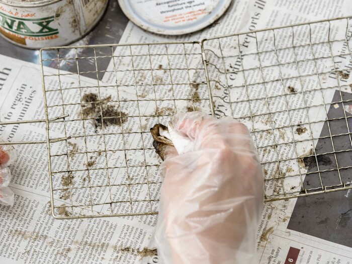 1.ブライワックスを塗る