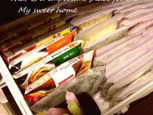 たっぷり入ってても選びやすい!立てる収納 ♪