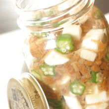 ご飯にピッタリ!ネバネバ食材をジャーで保存!