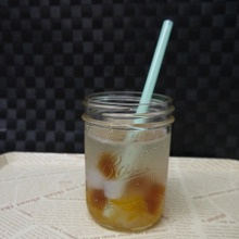 ゼリー入りゆず炭酸水