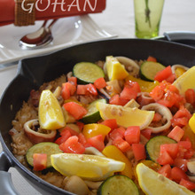 イカの旨みを存分に味わいたい!パエリアレシピ