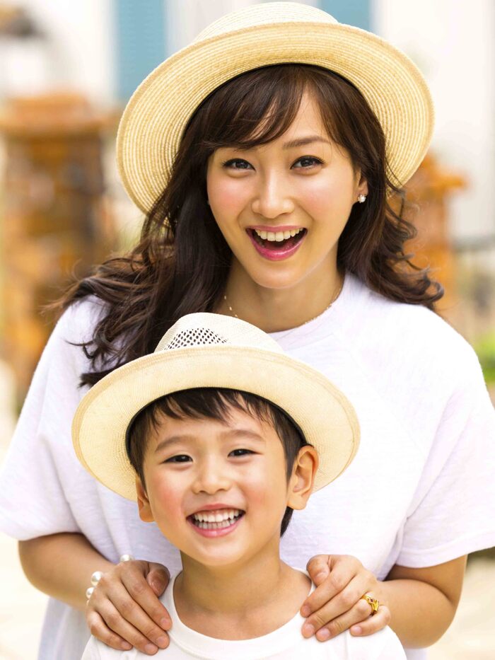 藤本美貴さん。2人目ママの親子おしゃれ術って。