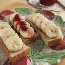 おしゃれで栄養満点☆ピーナツバター&バナナトースト