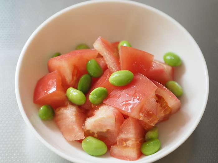 「酢玉ねぎ」のトマトサラダの作り方