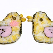 誰でも簡単!デコ巻きずし「小鳥」の作り方