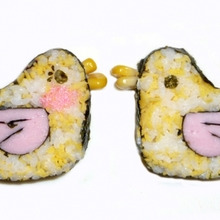 誰でも簡単!デコ巻きずし「小鳥」の作り方