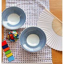 100均の手ぬぐいで!浴衣をイメージ!日本の夏!!お弁当風ランチのテーブルコーデ♪