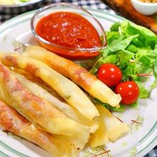 おかわりしたくなる!イタリアン春巻き『スティックマルゲリータ』