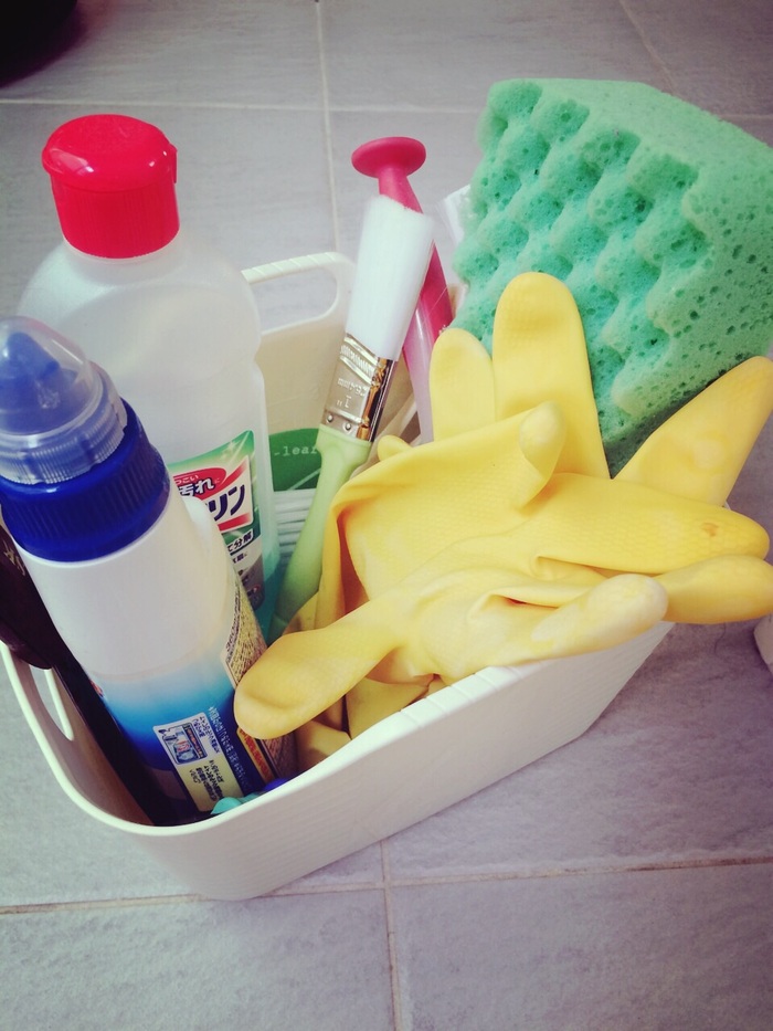 お掃除道具