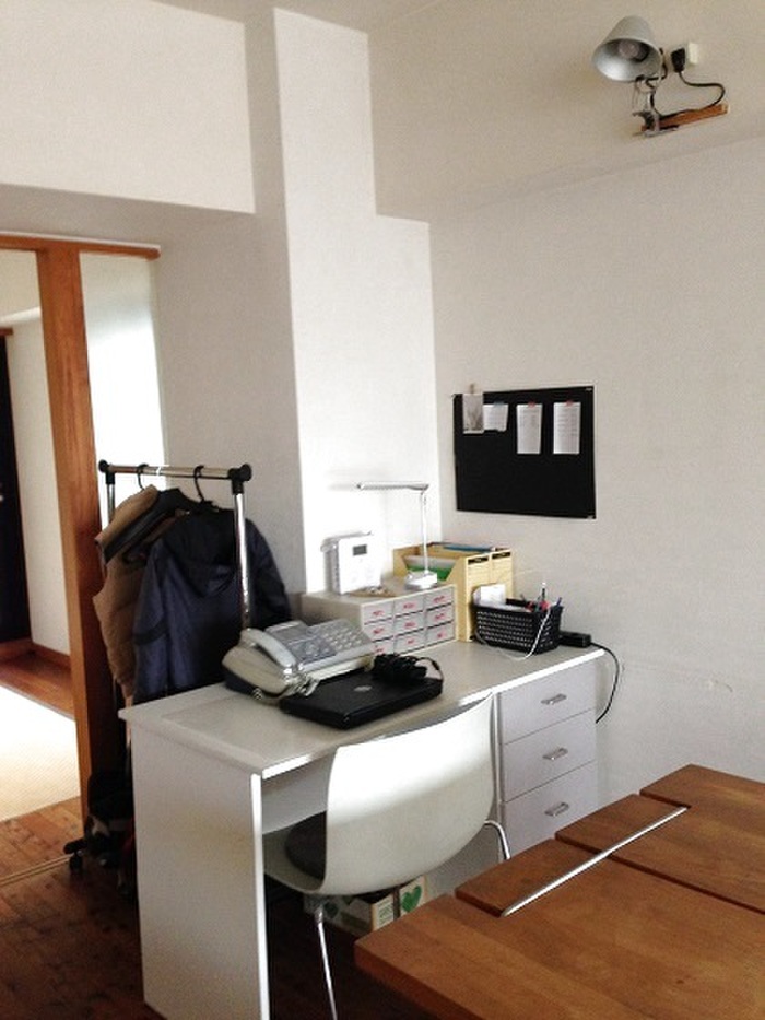 学習机を画用紙でリメイク