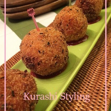 便利な冷凍ピラフDE簡単!可愛いライスコロッケ