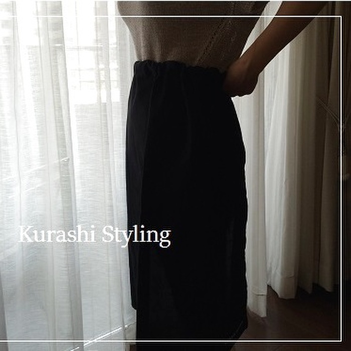 ひもを結ばない”クイックエプロン”作ってみました!!