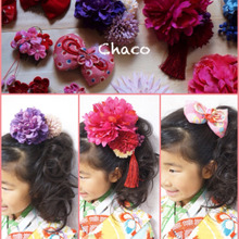 七五三思い出に残そう~髪飾り比較(手作り)